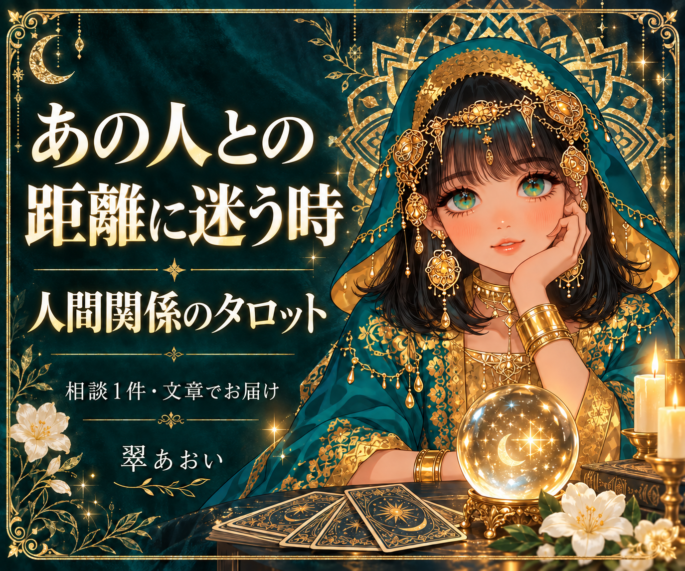 あの人との距離に迷う時 人間関係のタロット